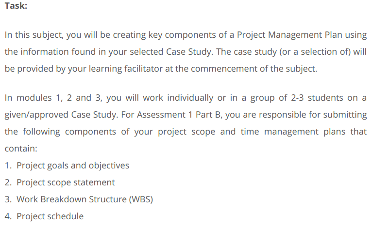 management assignment examples