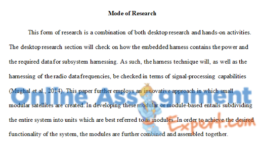 research proposal sample
