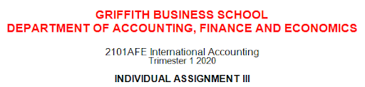 2101AFE international accounting assignment sample