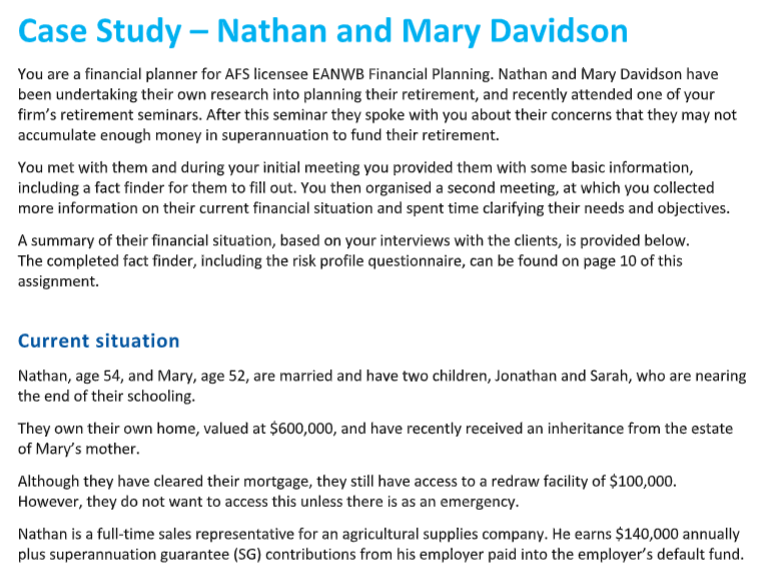 covid 19 nathan and mary davidson case study sample