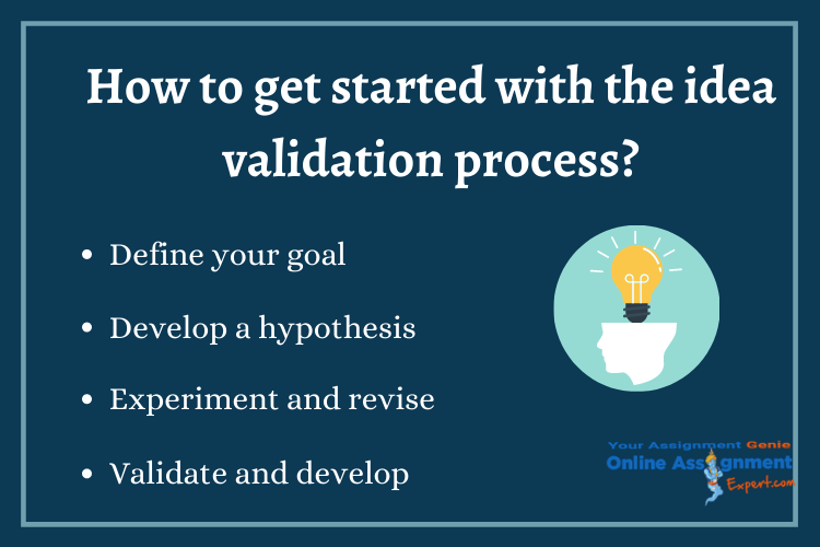 how to get started with the idea validation process