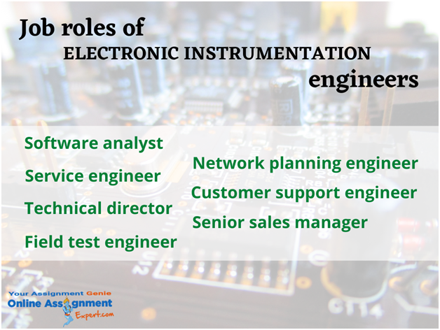 job roles of electronic instrumentation engineers