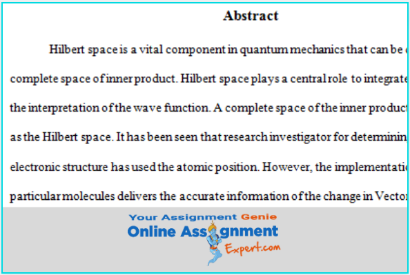 quantum mechanics assignment help