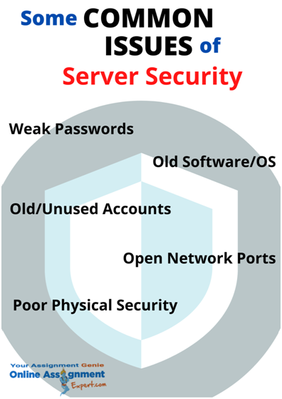 some common issue of server security