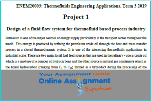 thermodynamics assignment sample