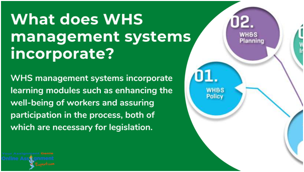 what does whs management systems incorporate