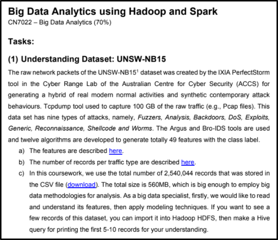 Big Data Analytics Using Hadoop And Spark