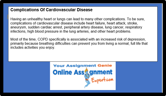 Complication Of Cardiovascular Disease