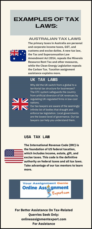 Examples Of Tax Laws