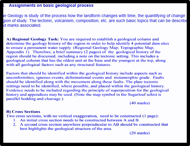 Mineral Geoscience Assignment Help 3