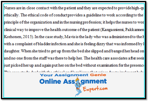 Negligence Nurse Assignment Help 1