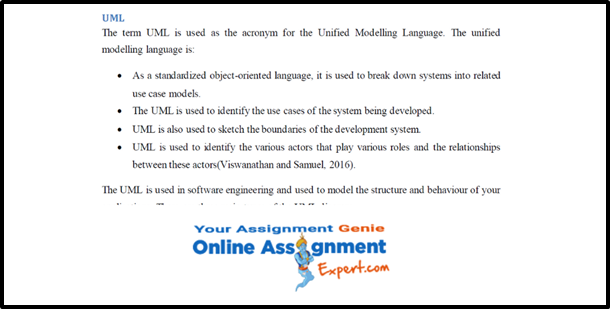 UML Solved Sample