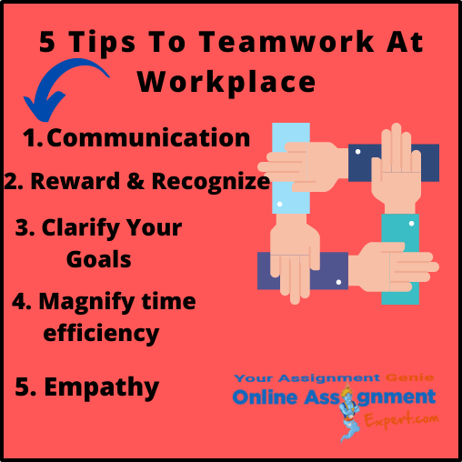 5 Tips To Teamwork At Workplace