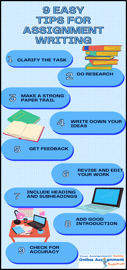 9 Easy Tips for Assignment Writing