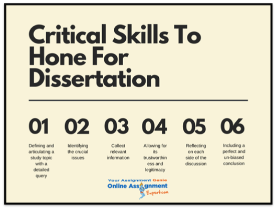 Critical Skills to Hone for Dissertation