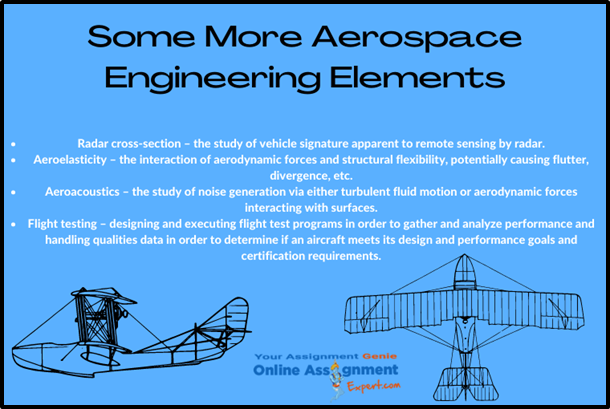 Some More Aerospace Engineering Elements