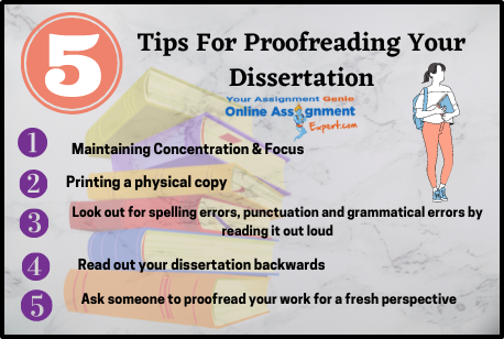 Tips for Proofreading your Dissertation