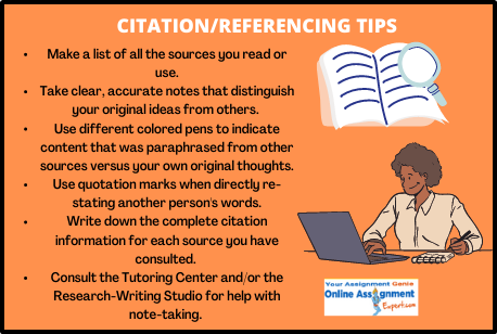 Citation Referencing Tips
