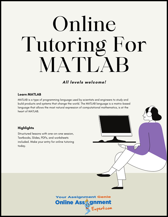 Online Tutoring for MATLAB Students