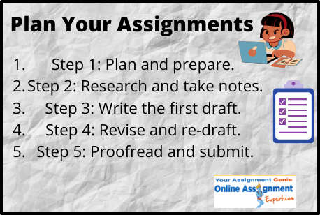 Plan Your Assignments