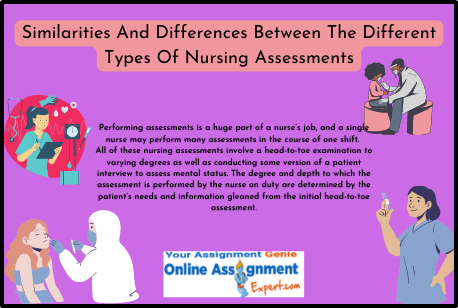 Similarities and Differences Between the Different Types of Nursing Assignments