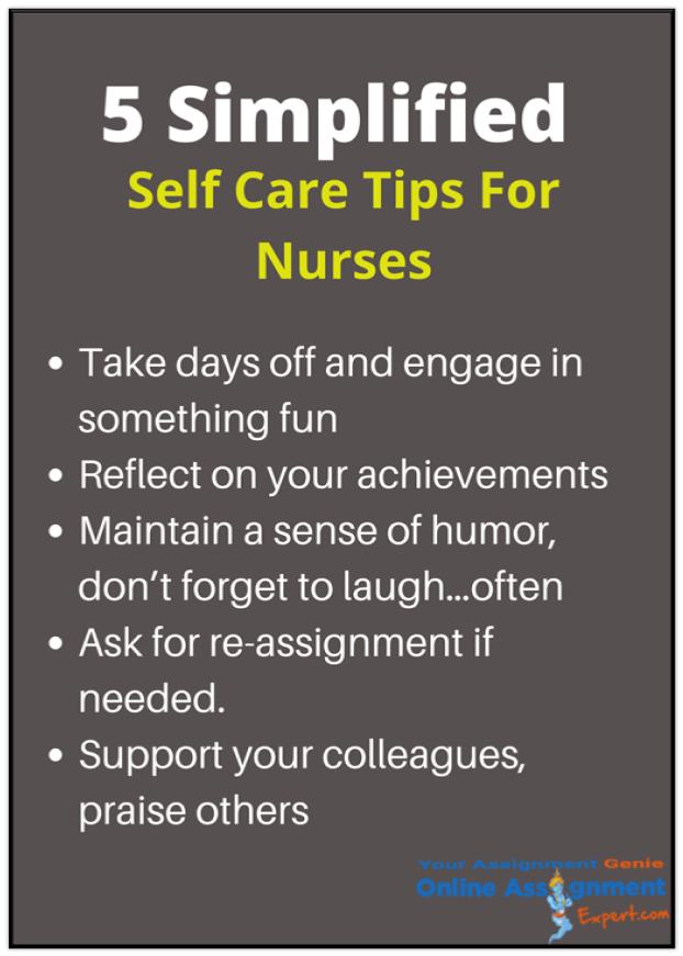 5 Simplified Self Care Tips For Nurses