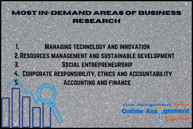 Most in Demand Areas of Business Research