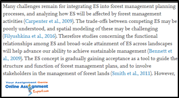 Forest Management Assignment Help Solutions