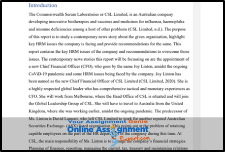 Sustainable Supply Chain Management Assignment Sample Introduction