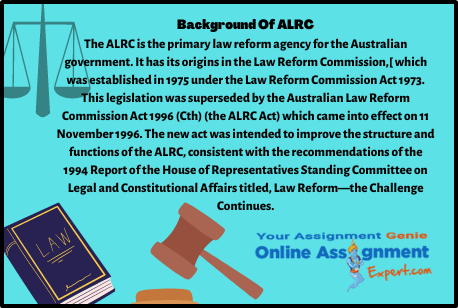 Background of ALRC