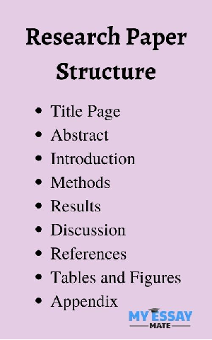 Research Paper Structure