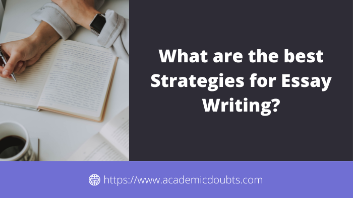 What are the best Strategies for Essay Writing